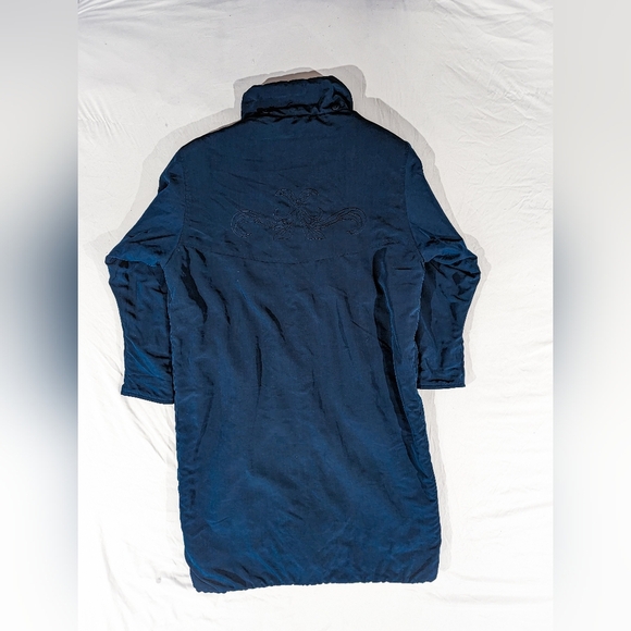 Navy Blue Nuage large women's coat/jacket - Picture 3 of 5